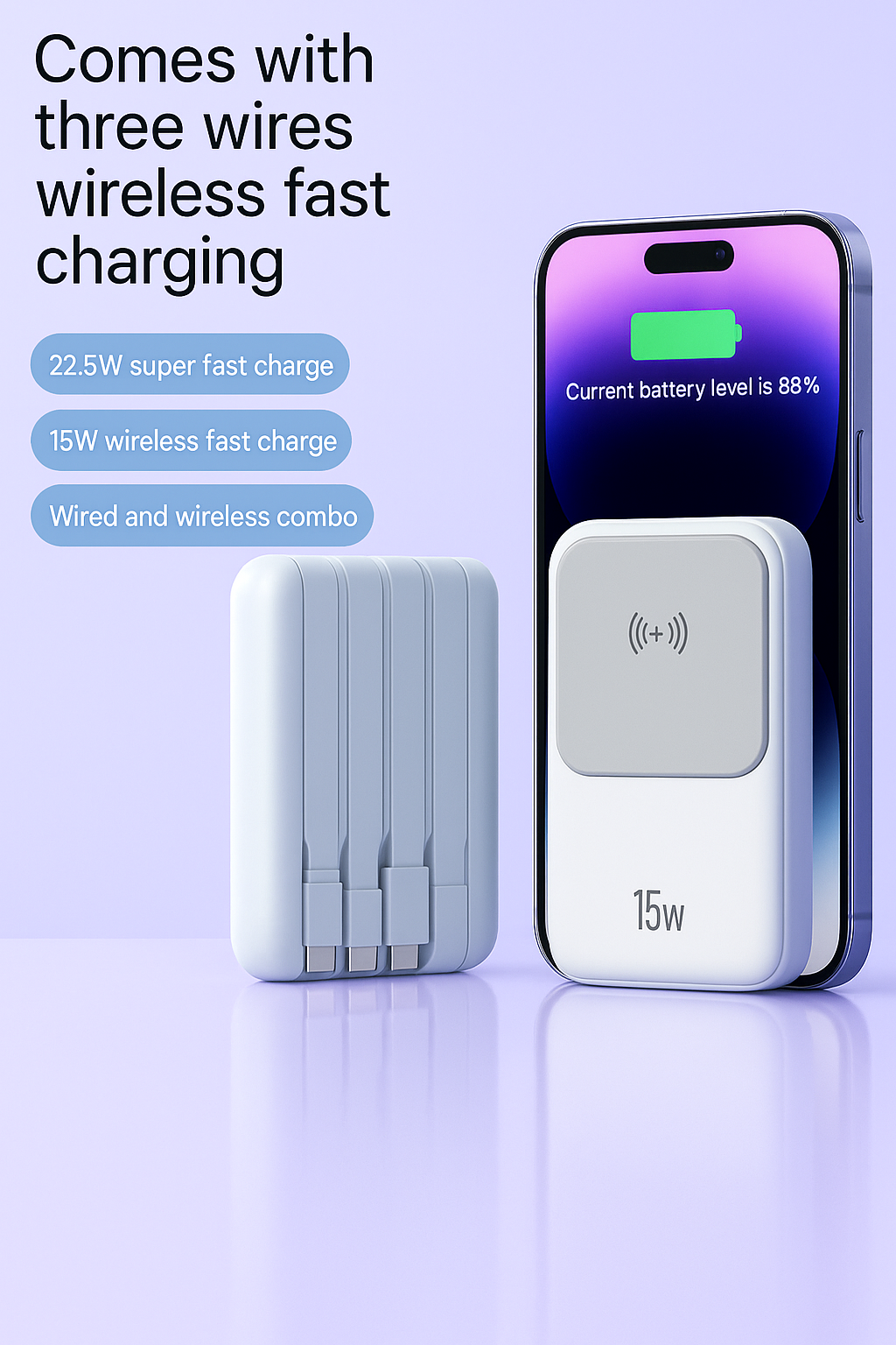 Super Fast Charge Power Bank – Style Meets Power Anywhere You Go