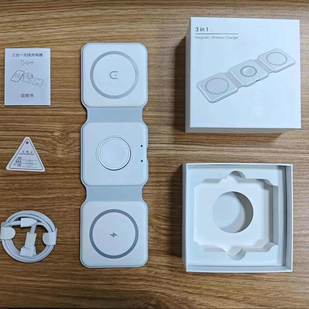 3-in-1 MagSafe Wireless Charger ā Power Simplified