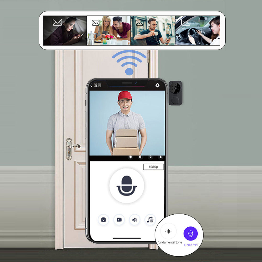 M8 Smart Visual Doorbell – Your Home’s First Line of Defense