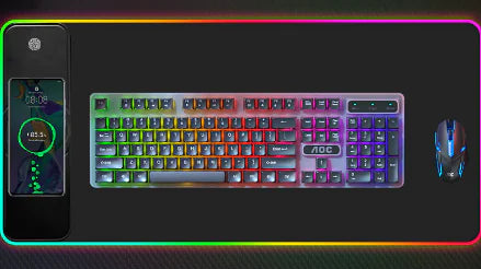 Wireless Charging RGB Gaming Mouse Pad – Power Meets Performance
