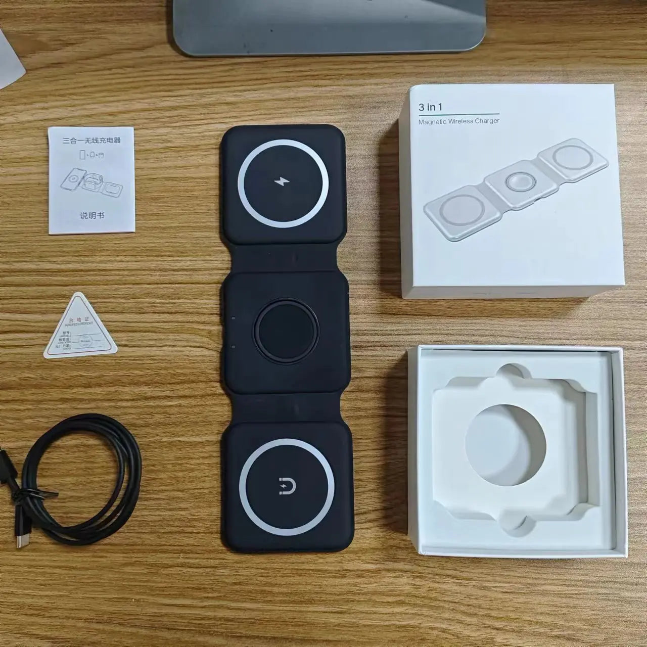 3-in-1 MagSafe Wireless Charger ā Power Simplified