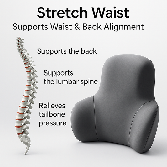 Ergonomic Backrest Cushion – Comfort & Support Anywhere You Sit